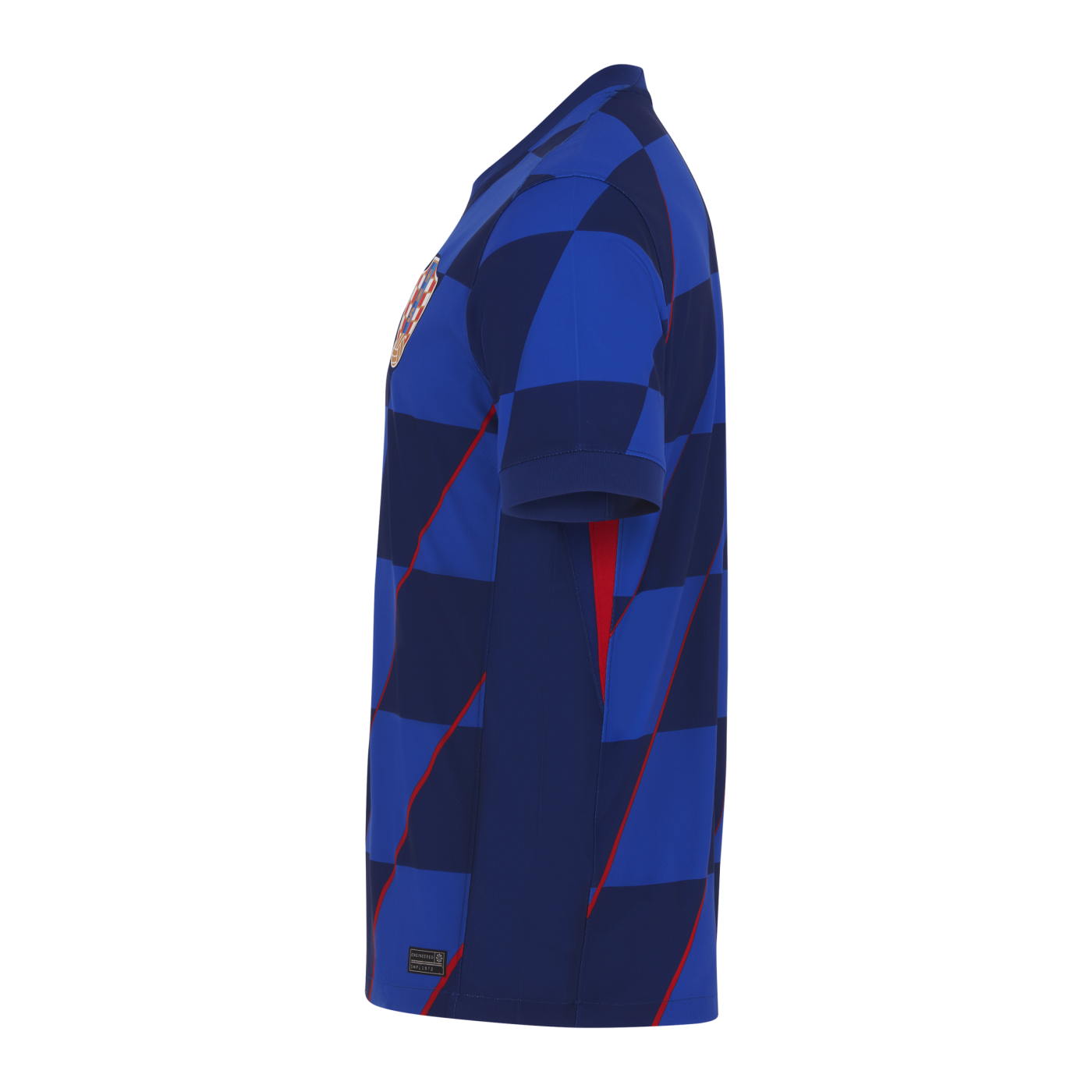 Nike Kroatien Trikot Away EM 2024 Blau Weiss F405