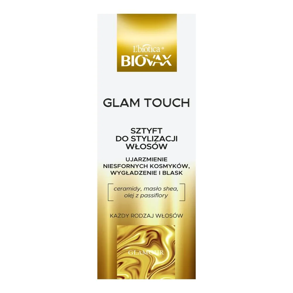 Biovax Glamour Perfect Curls Therapy - lyginantis ir sutramdantis pieštukas 25 ml