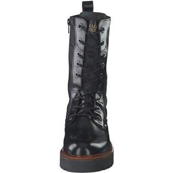SCOTCH & SODA Olivine Schnürstiefelette in schwarz