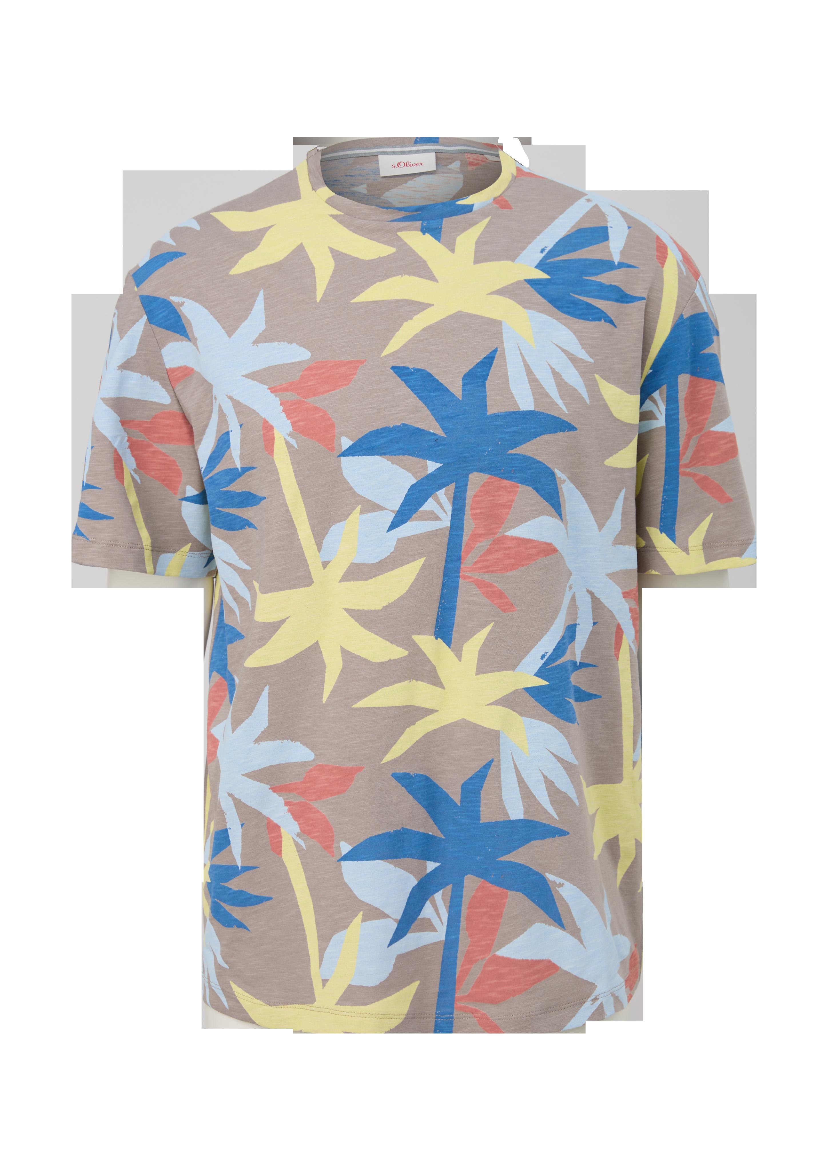 T-Shirt mit Alloverprint  2131377-81A2
