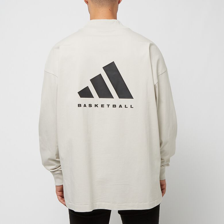 adidas Originals One Basketball Longsleeve Tee talc