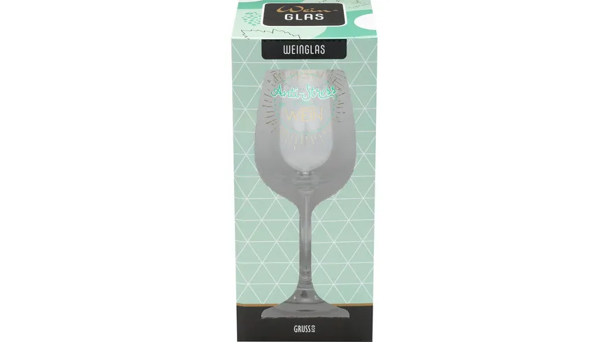 GRUSS&CO Weinglas M:ANTI