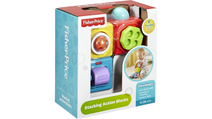 Fisher-Price Spiel- und Stapelwürfel