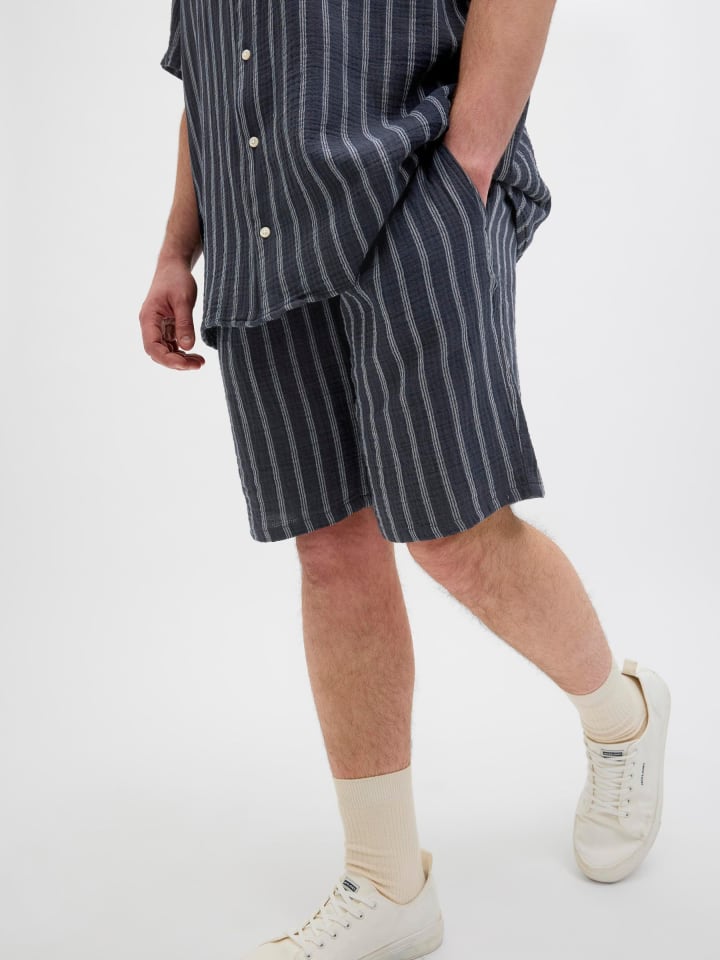 JACK & JONES PLUS Shorts in Sky Captain günstig kaufen