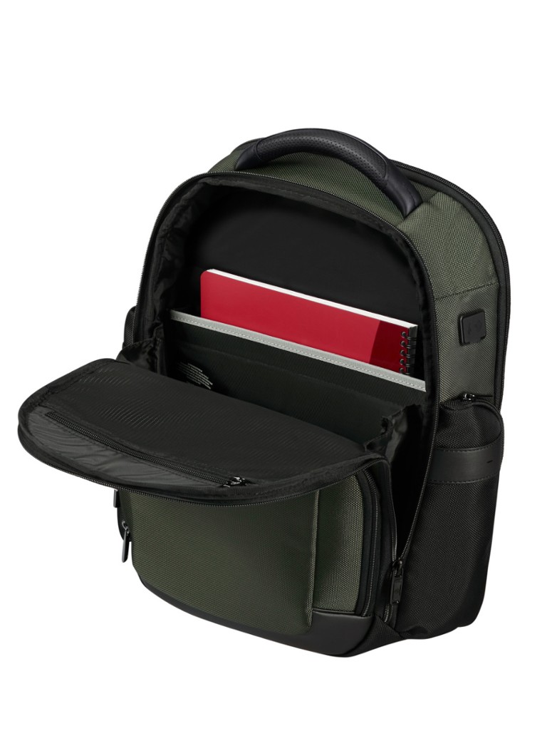 Samsonite Pro-DLX -reppu, jossa on 15,6 tuuman kannettavan tietokoneen lokero