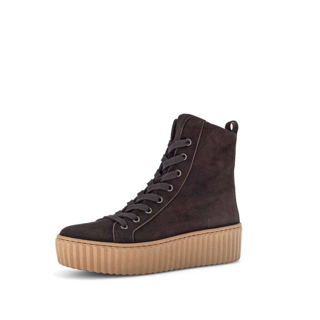 Gabor fashion Schnürstiefelette braun