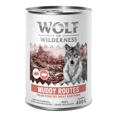 Wolf of Wilderness 24 x 400 g + Adventskalender gratis!