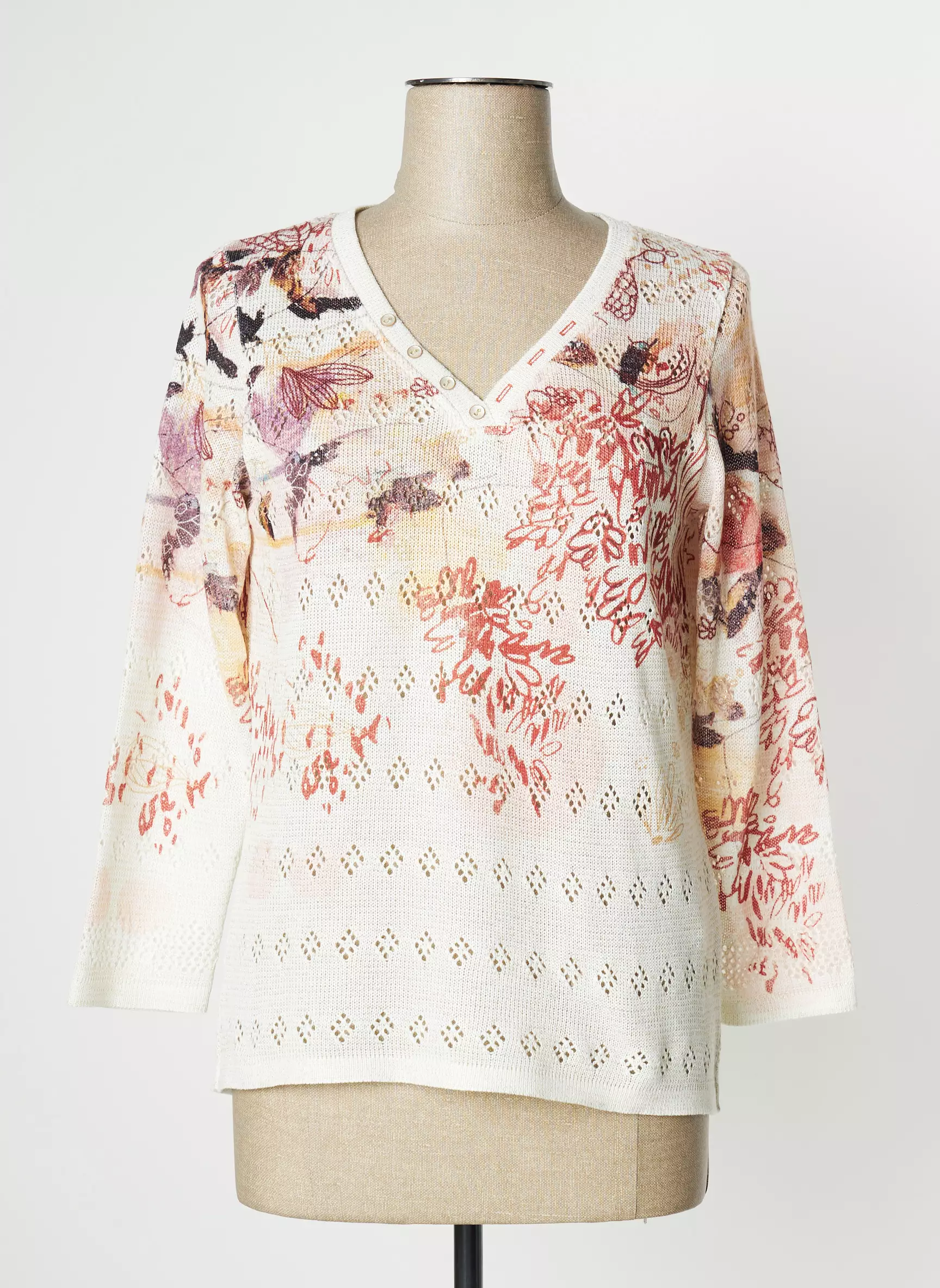 Kalisson Pulls Femme couleur beige