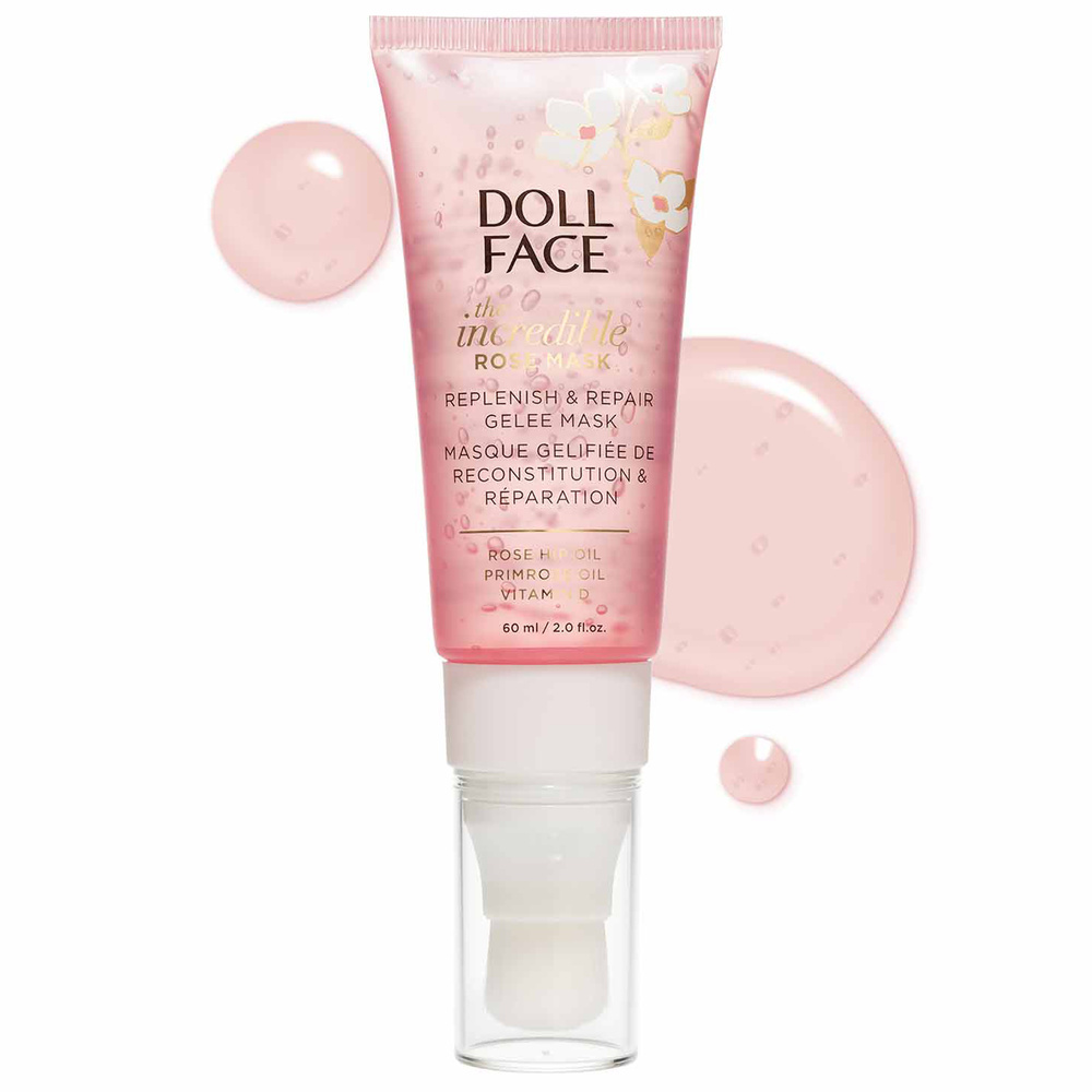 doll face THE INCREDIBLE ROSE MASK Face Mask
