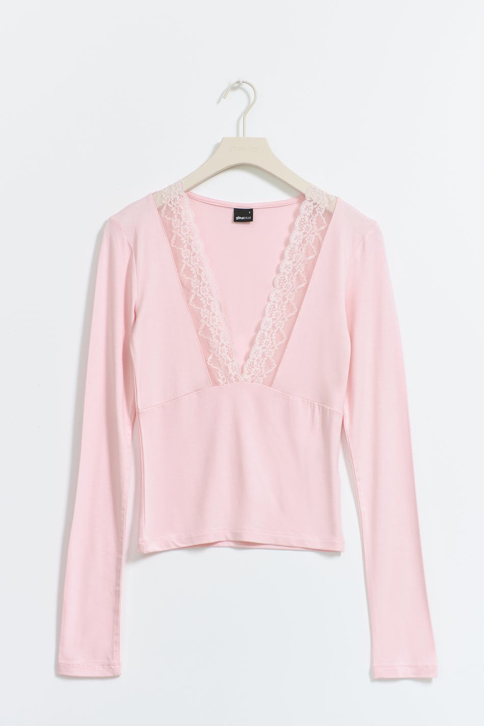 Lace detail top