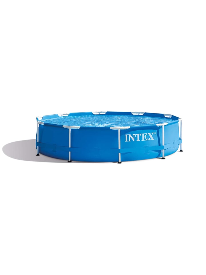 Intex MetallFrame Pool 305x76cm inkl. Filterpumpe ab 6 Jahren in blau günstig kaufen onesize