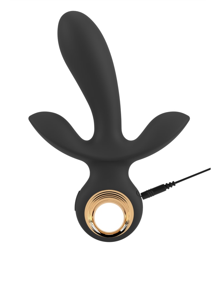 You2Toys Triple-Vibrator Inflatable Triple Vibrator in schwarz günstig kaufen 18,8 cm