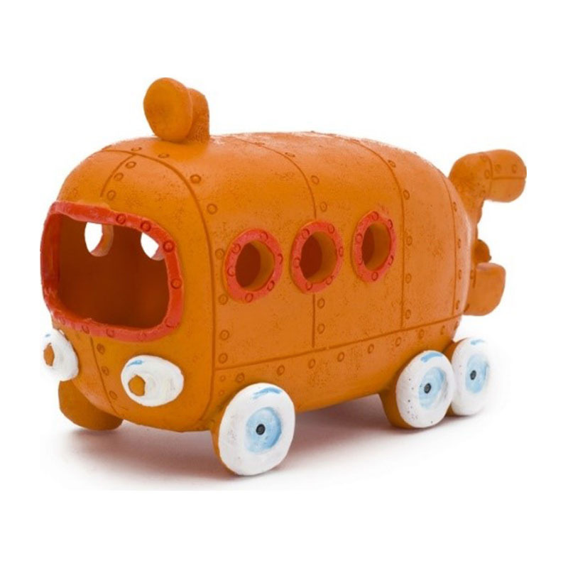 Penn Plax Dekoration Penn Plax SpongeBob Bikini Bottom Bus 7cm