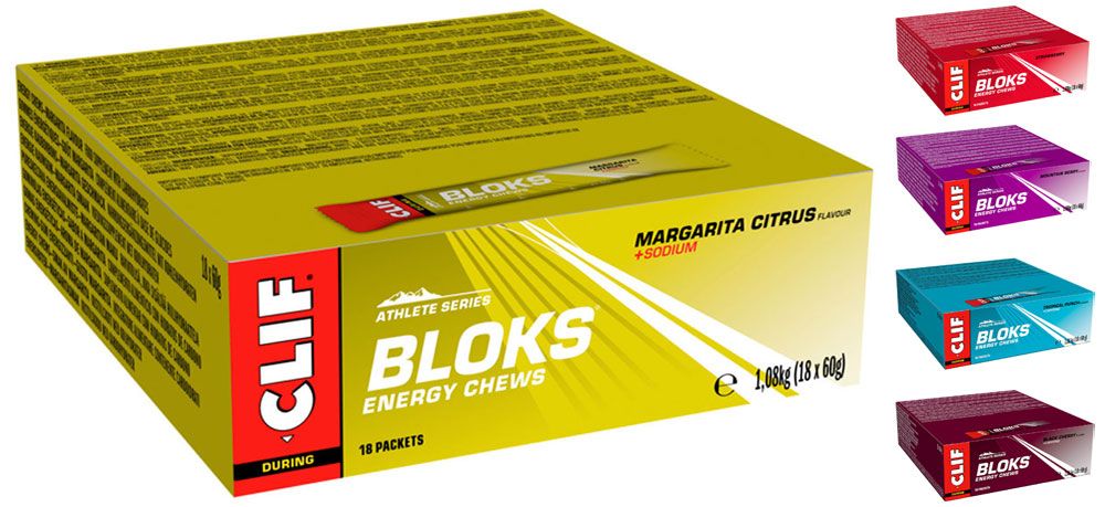 CLIF Bar Shot Bloks Energy Chews 18er Box kaufen | Bike-Discount