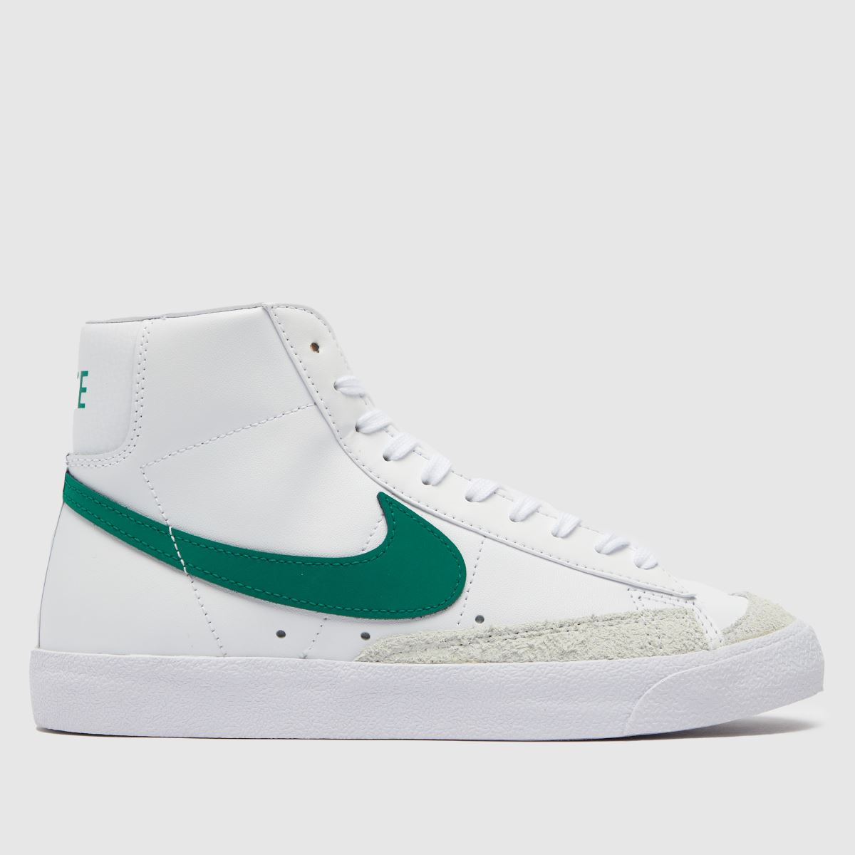 Nike Blazer Mid '77 Vintage-sneakers i vitt och grönt