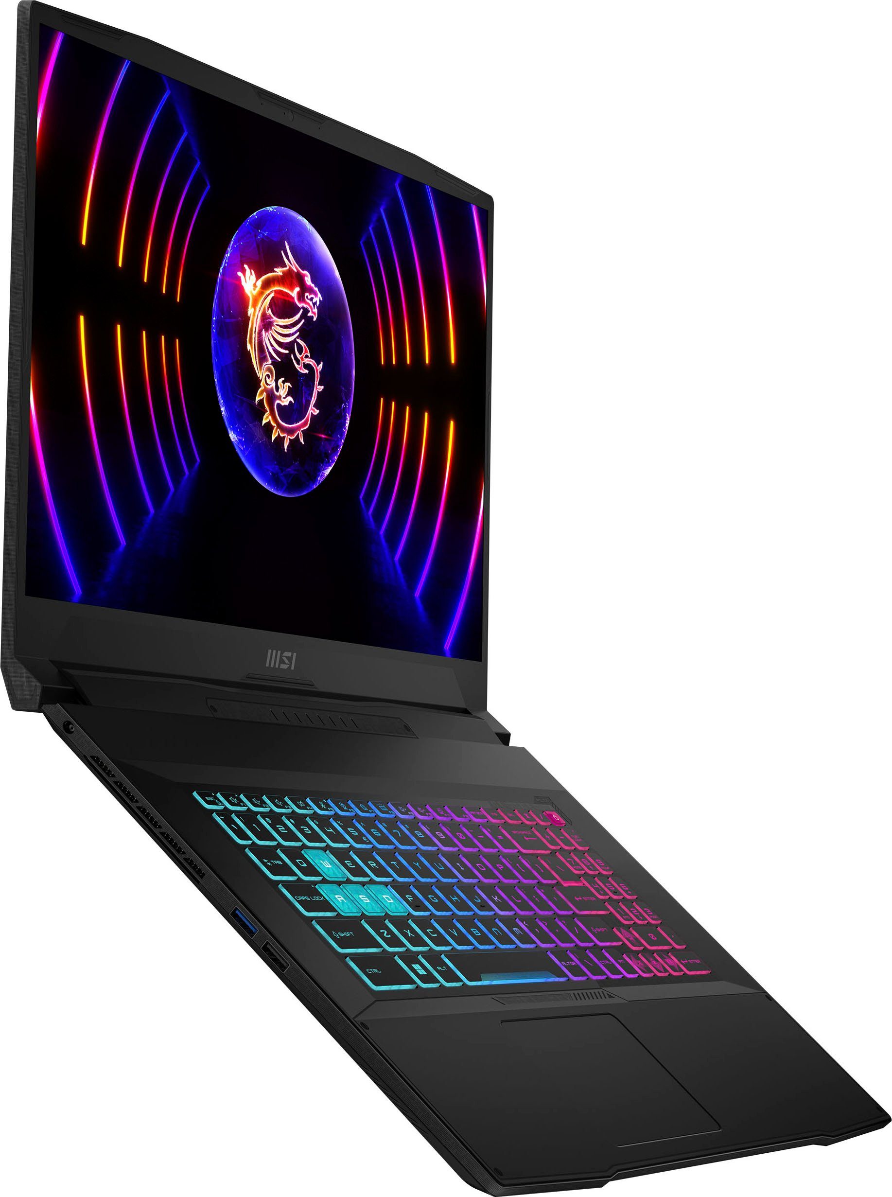MSI Katana 17 B12VFK-406 Gaming-Notebook (43,9 cm/17,3 Zoll, Intel Core i7 12650H, GeForce RTX 4060, 1000 GB SSD)