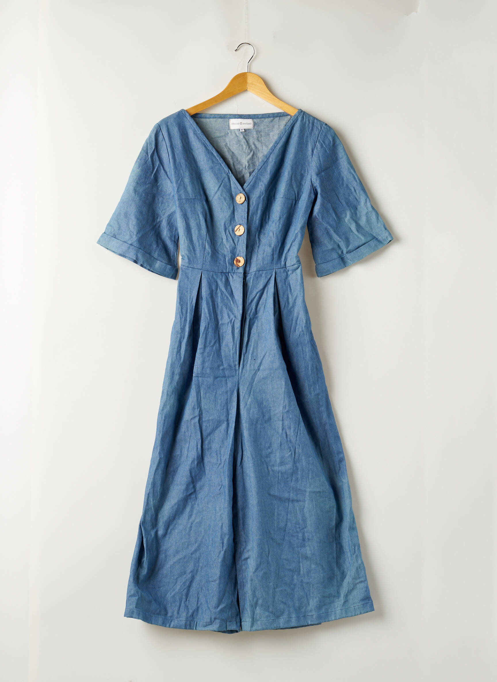 Tantar Antsika Combinaisons 1 Femme couleur bleu