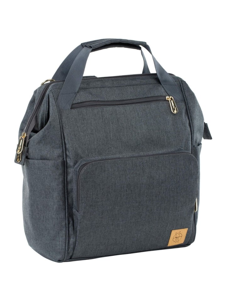 Lässig Wickelrucksack - Goldie Backpack, Anthracite in Grau günstig kaufen onesize
