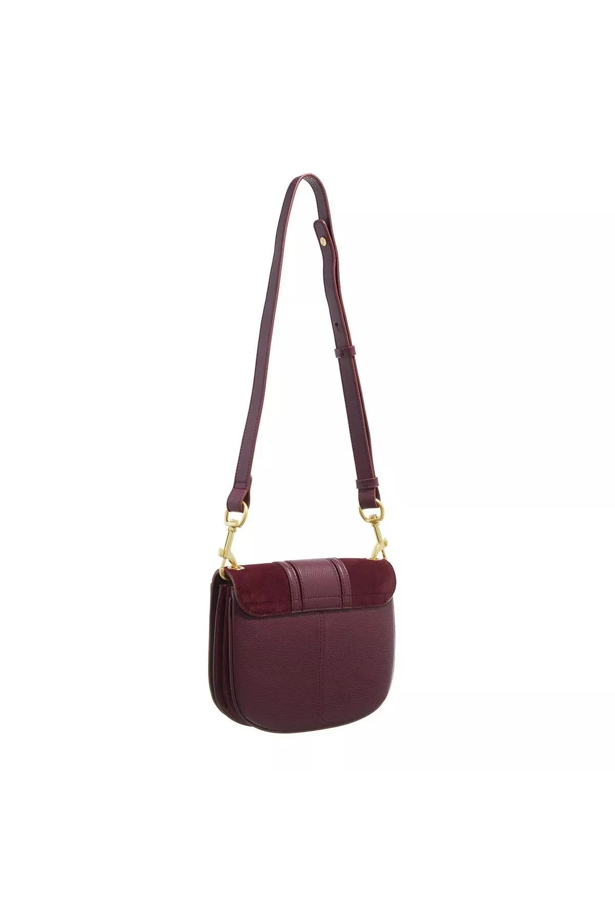 See by Chloé  Hana Crossbody Wildleder Glatt Vollviolette