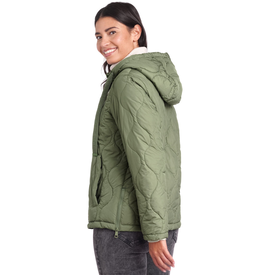 Damen Steppjacke mit moderner Steppung