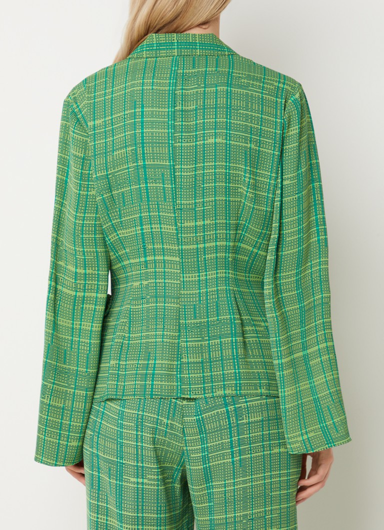 French Connection Carmen wrap top with print