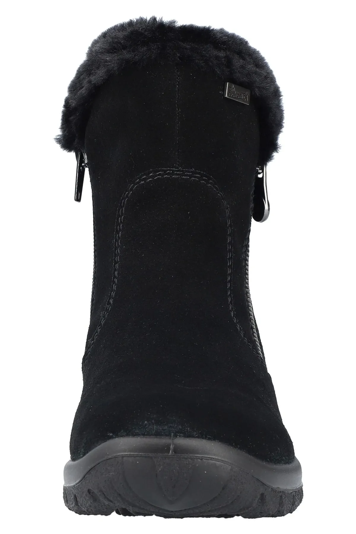 Rieker  Stiefelette - Schwarz - Flacher Absatz