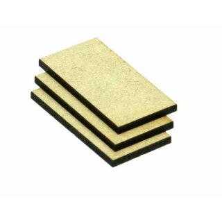 MDF Base Eckig 50x25mm (30)