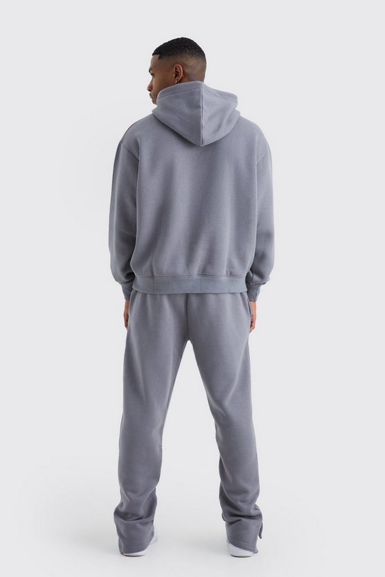Oversize Trainingsanzug mit Graffiti-Print