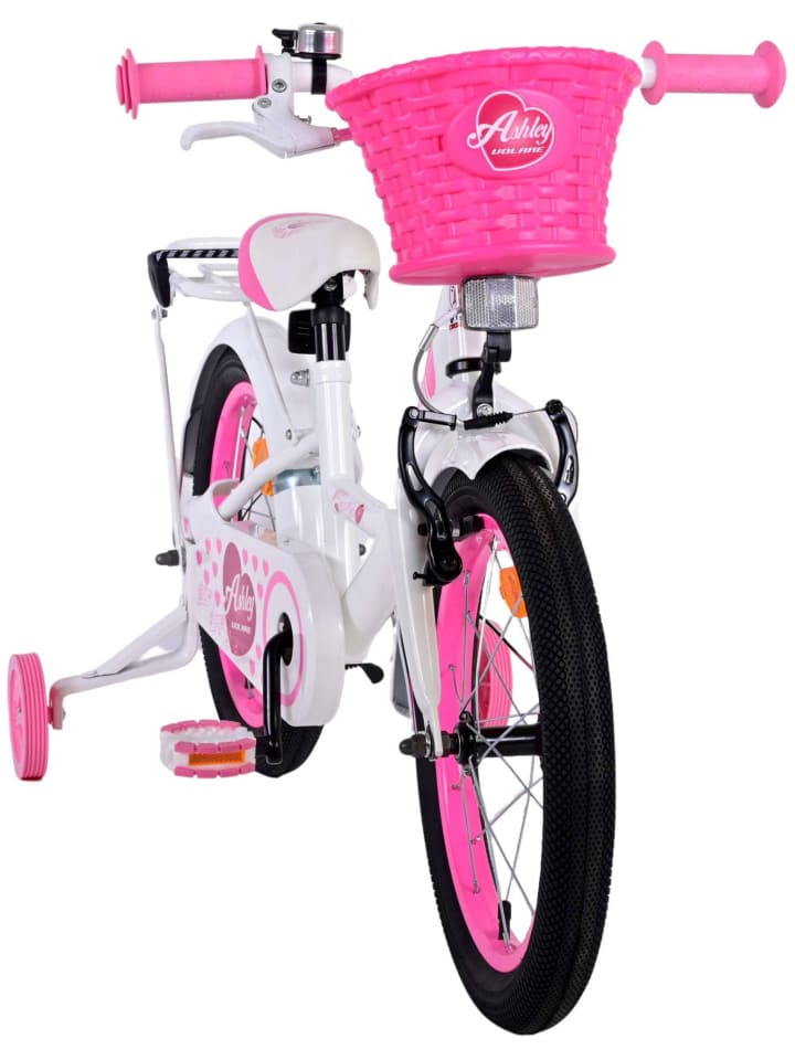 Volare Kinderfahrrad Ashley Fahrrad für Mädchen 16 Zoll Kinderrad in Weiß 4 Jahre günstig kaufen onesize