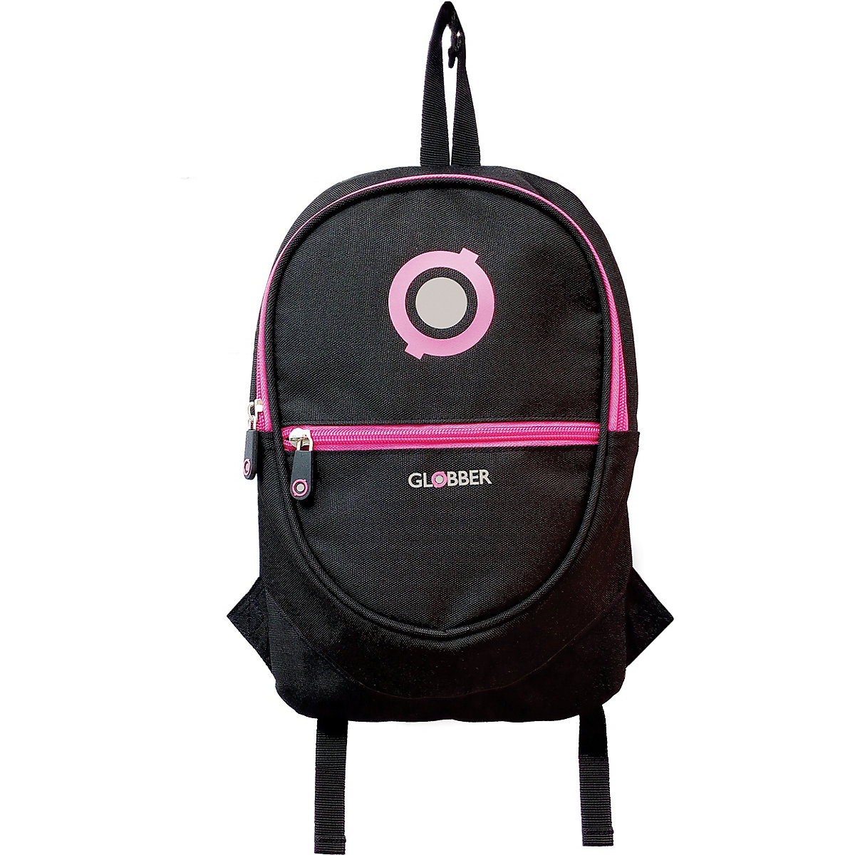 Rucksack Junior, schwarz-pink