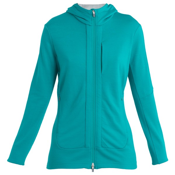 Icebreaker - Women's Quantum III L/S Zip Hood - Merinojacke
