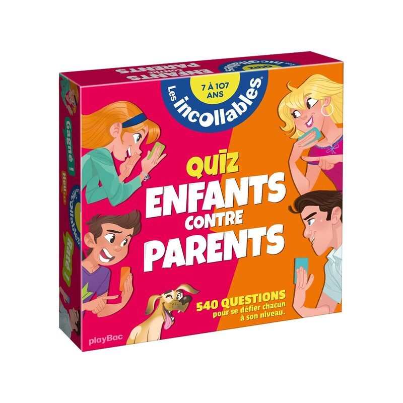 Coffret Quiz enfants contre parents - Play Bac