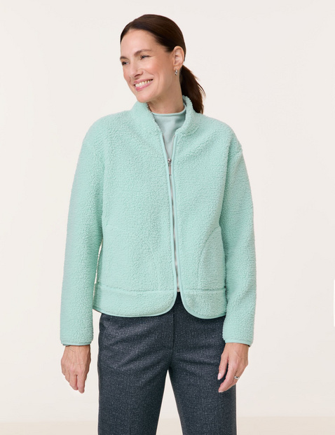 Jacke in Teddyfleece