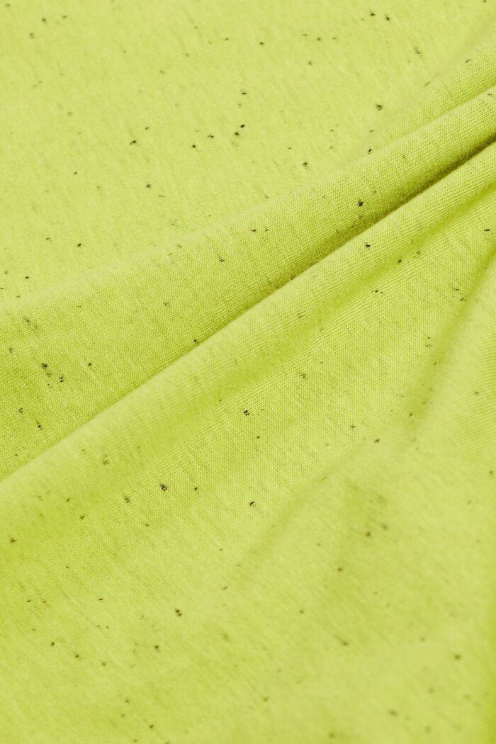 T-Shirt aus Jersey in Sprenkel-Optik