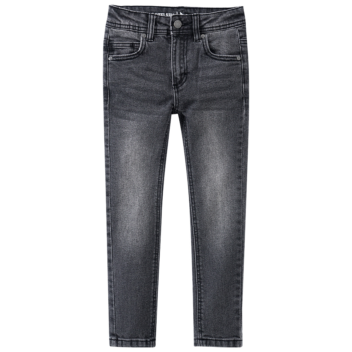 Jungen Skinny-Jeans mit Used-Waschung
