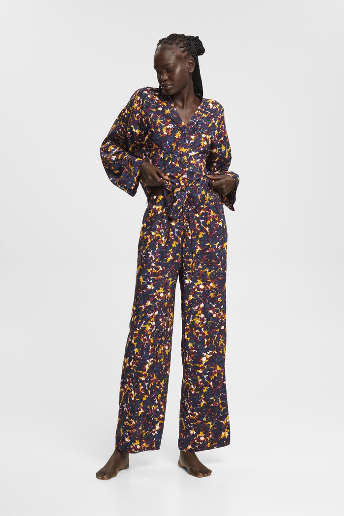 Pyjama mit Allover-Print