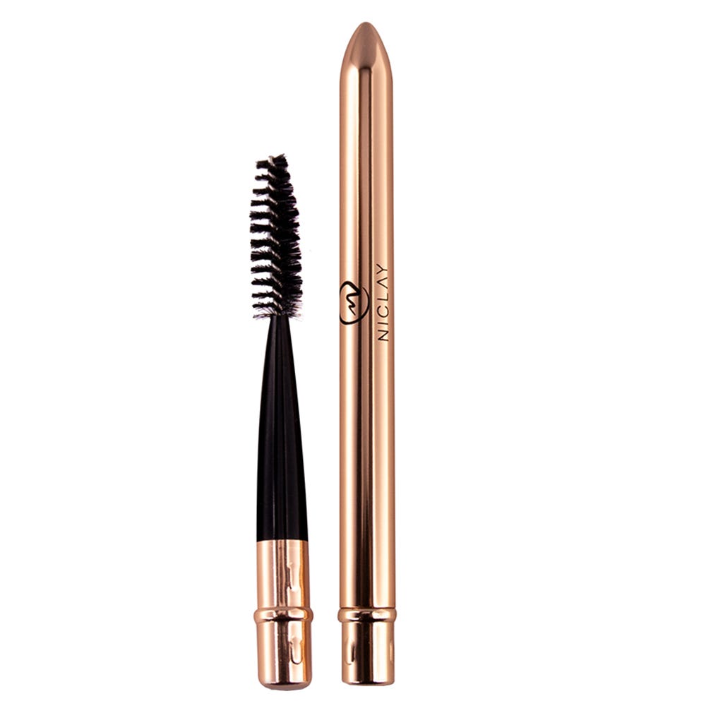 Niclay Mascarabürste mit Deckel Rosegold