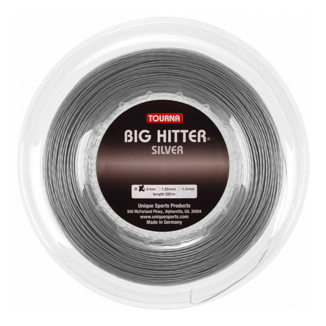 Big Hitter Saitenrolle 220m - Silber