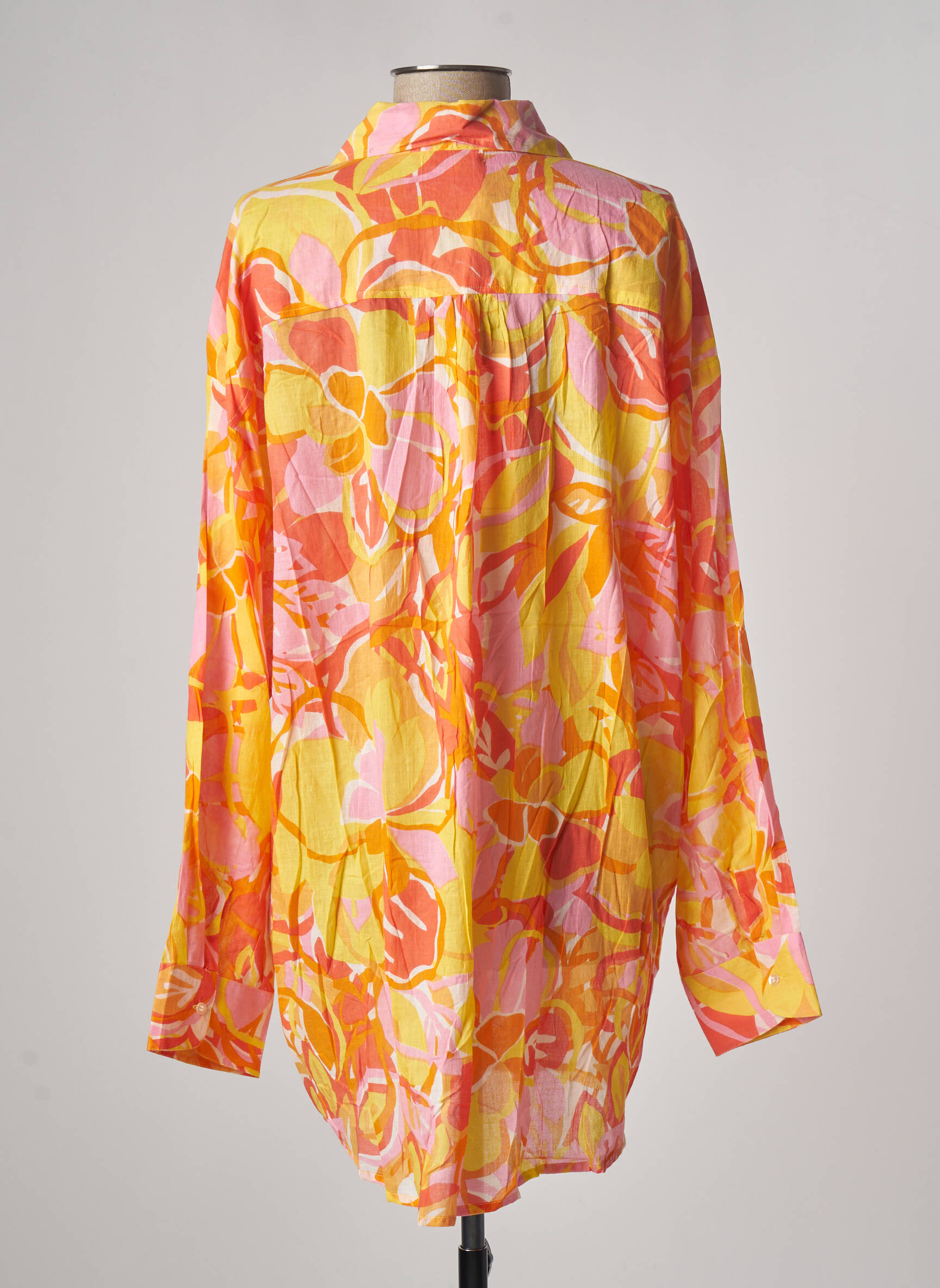 L Atelier D Anna Tuniquemanchelongue Femme couleur jaune