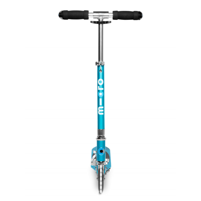 Trottinette 2 roues lumineuses pliable – Micro Sprite LED Bleu Océan