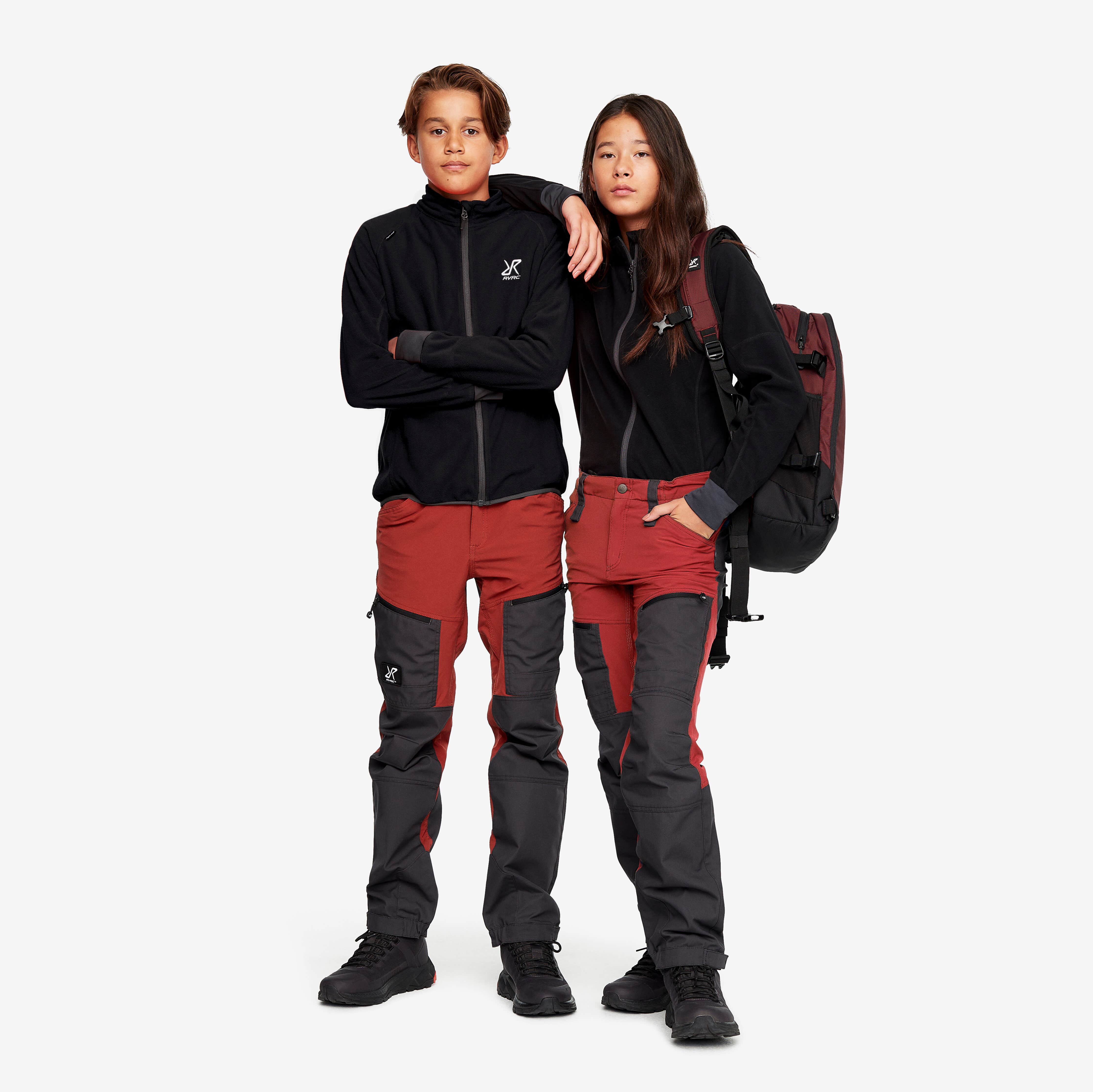 RVRC GP Pants Teens Russet Brown