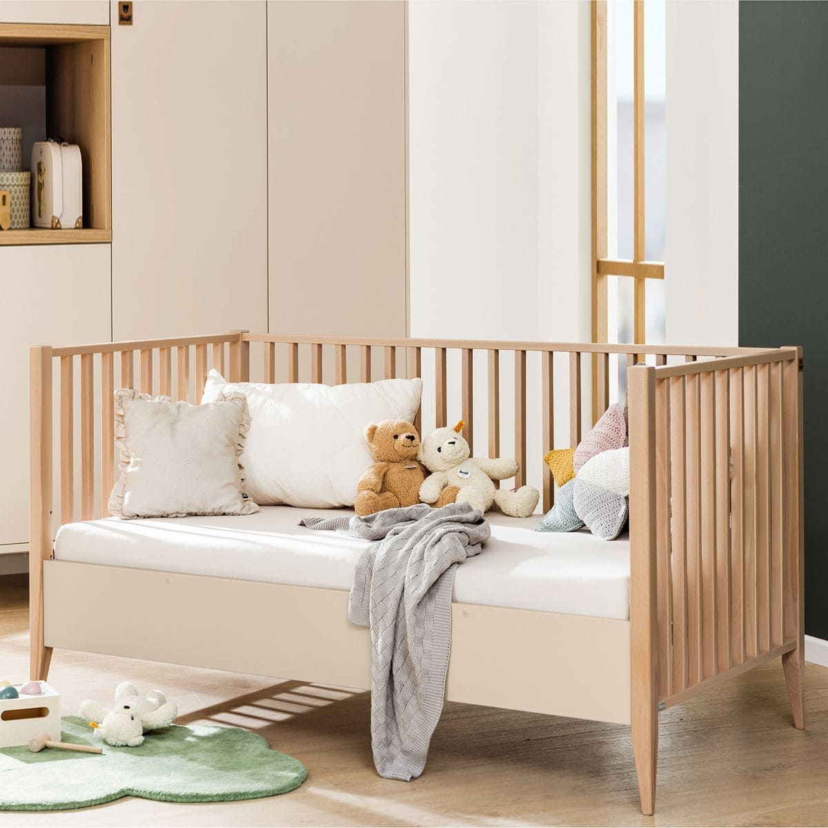 Paidi x Steiff Babybett Mila & Ben 70 x 140 cm