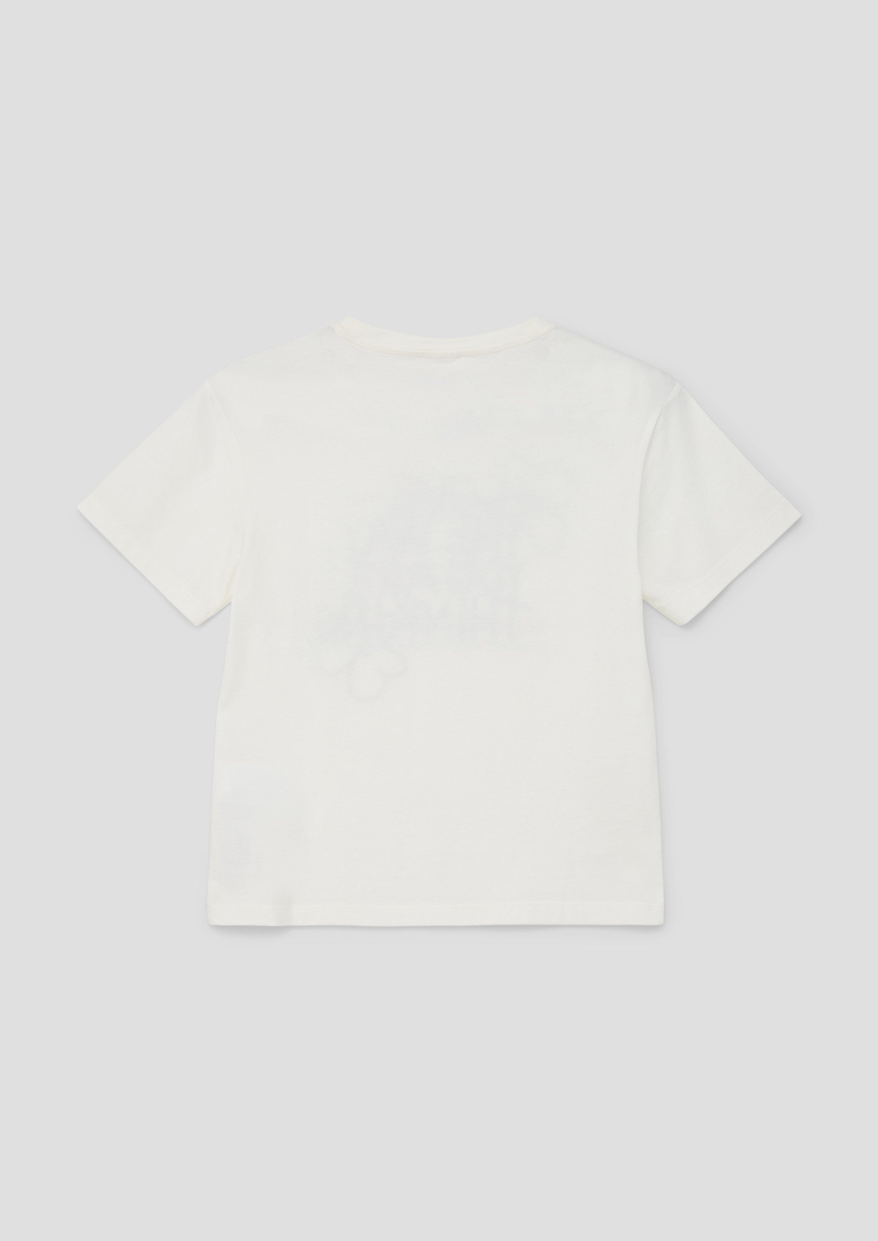 T-Shirt mit Frontprint  2140205-0210