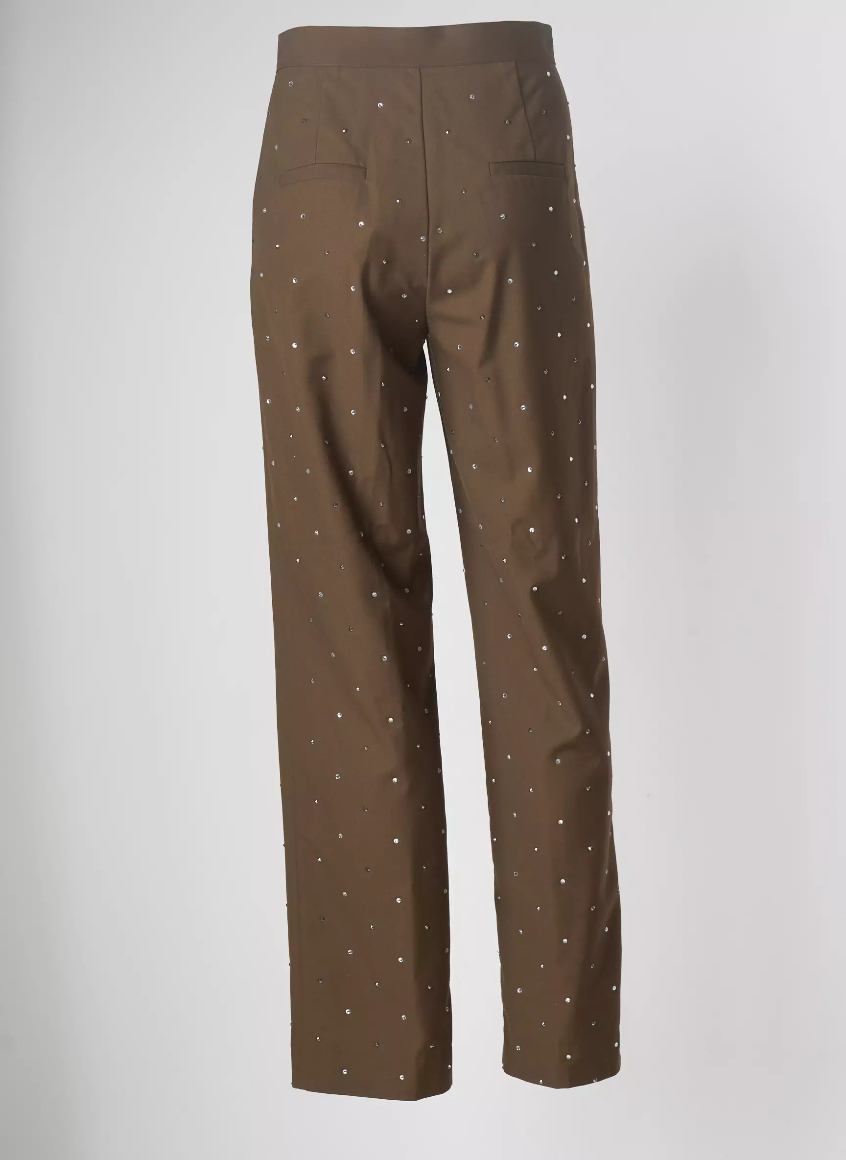 Lumina Pantalons Droits Femme couleur marron