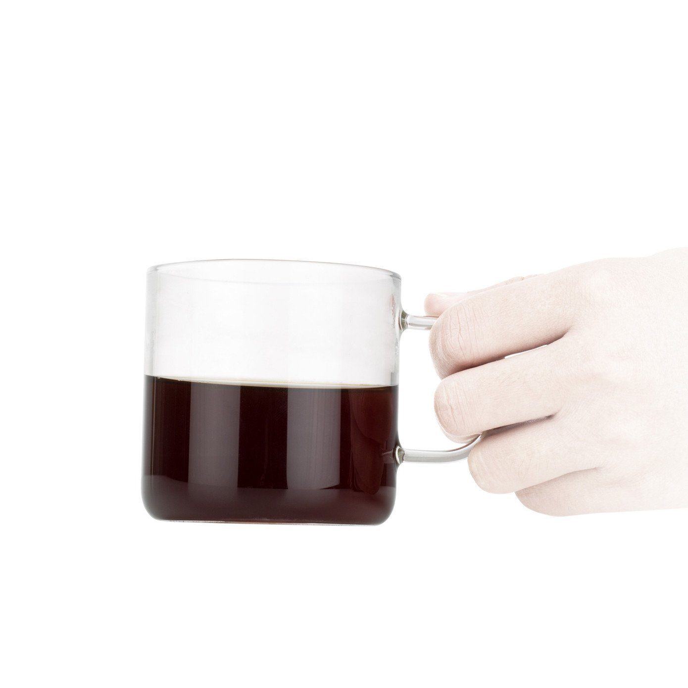 Karaca Espressomaschine Brewy Coffe Dripper Tasse 300 ml, Tasse Mit Henkel, Modernes