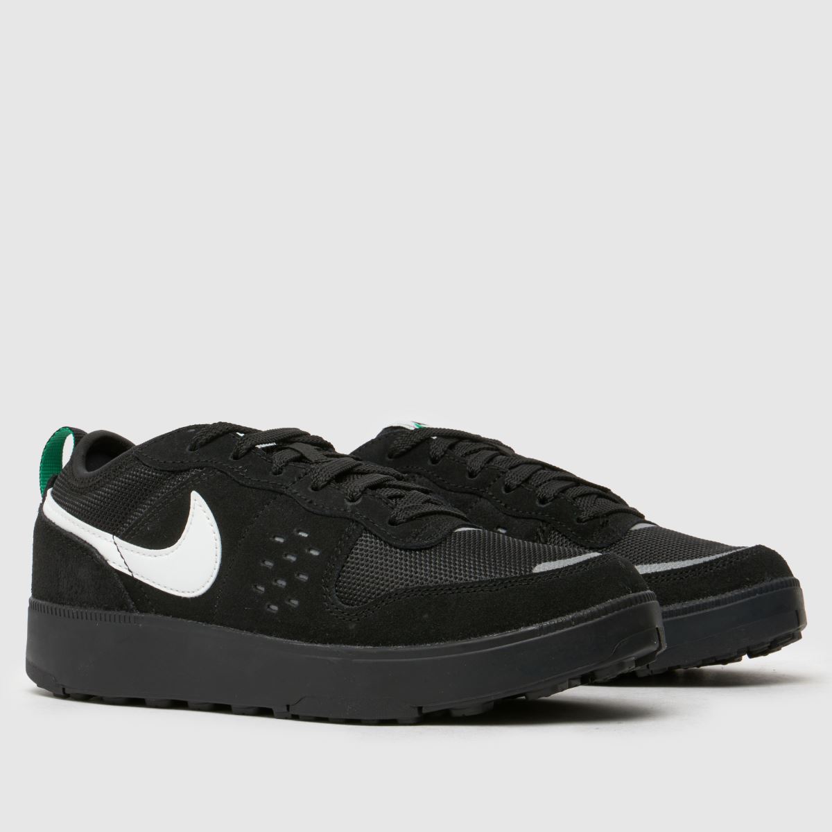 Nike svarta och vita c1ty Youth-träningsskor