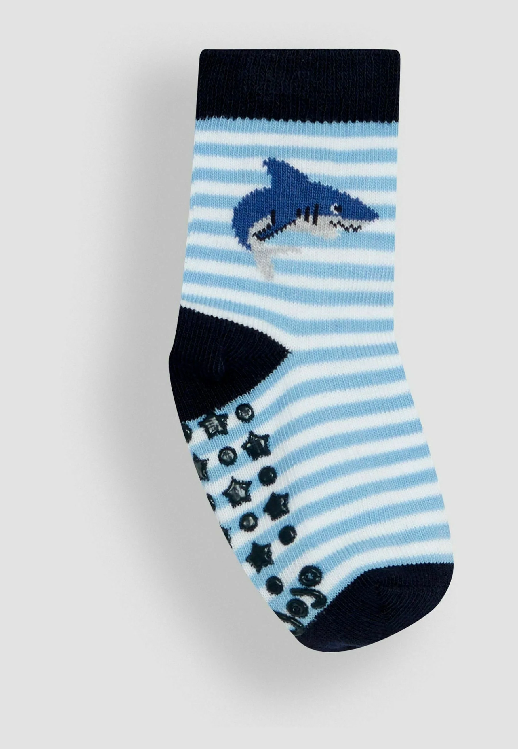 JoJo Maman Bébé 3-PACK SHARK REGULAR FIT - Calcetines