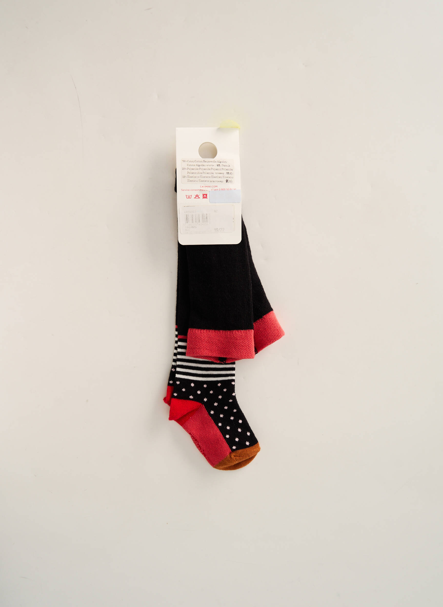 Catimini Collant Fille couleur noir