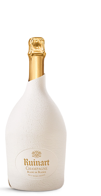 Champagne Ruinart Blanc de blancs - étui second peau Champagne 75 cl - Blanc
