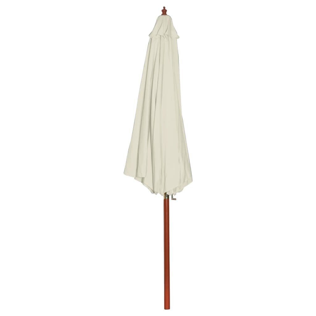 DOTMALL Sonnenschirm Ø300cm,Polyester,Gartenschirm,Strandschirm, Marktschirm knickbar